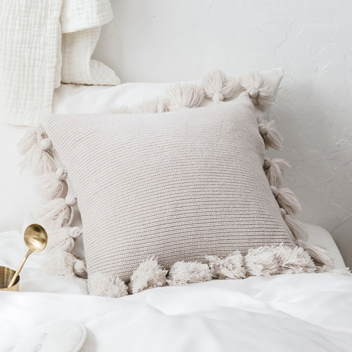 Home Furnishings Lantern Ball Pillowscase Without Core, Size: 45x45cm(Beige)