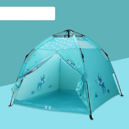 Children Foldable Indoor and Outdoor Dual-purpose Tent(Blue)