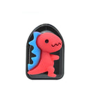 10 PCS Car Hook Car Sticky Multifunctional Mini Small Hook Car Seat Back Hook, Colour: Red Dinosaur