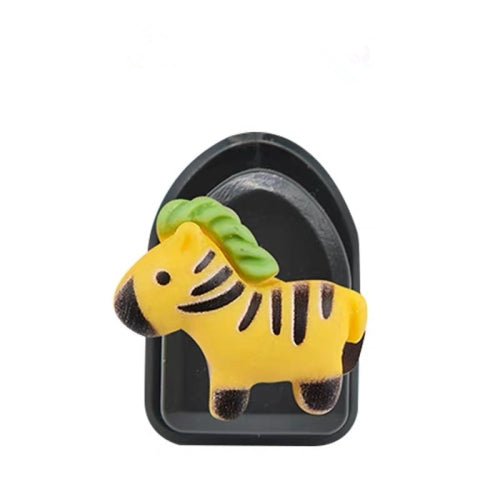 10 PCS Car Hook Car Sticky Multifunctional Mini Small Hook Car Seat Back Hook, Colour: Zebra