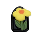 10 PCS Car Hook Car Sticky Multifunctional Mini Small Hook Car Seat Back Hook, Colour: Yellow Flower