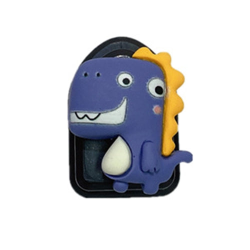 10 PCS Car Hook Car Sticky Multifunctional Mini Small Hook Car Seat Back Hook, Colour: Blue Dinosaur