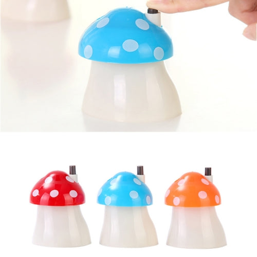 10 PCS Home Restaurant Toothpick Holder Cute Mushroom Shape Push-Type Automatic Toothpick Holder Random Colour