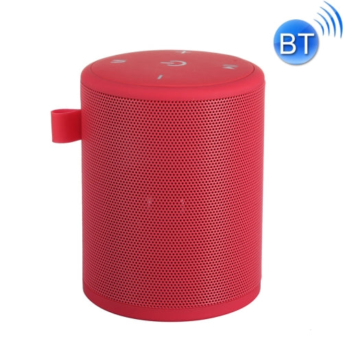 T2 min Outdoor Wireless Bluetooth Speaker Subwoofer Waterproof Speaker with Carabiner(Red)