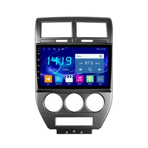 4G+64G Car GPS Navigation Car Multimedia Touch Screen All-In-One Machine Suitable For Jeep Compass 06-10
