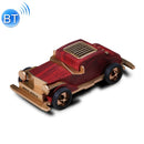 AS60 Retro Car Shape Wooden Subwoofer Mini Wireless Bluetooth Speaker(Dark Wood)