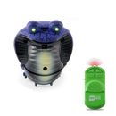 7702 Infrared Remote Control Simulation Cobra Tricky Toy(Purple )