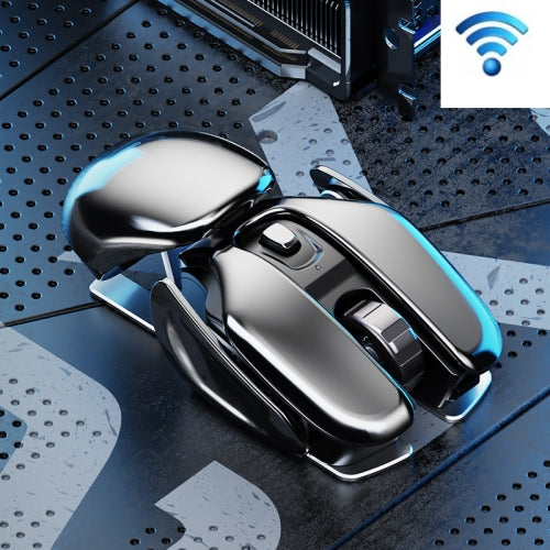 Inphic PX2 1600 DPI 6 Keys Office Home Silent Rechargeable Wireless Mouse(Space Gray)