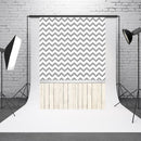 1.5m x 2.1m Wavy Texture Baby Photo Shooting Background Cloth