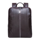 D-1901 Retro Casual Computer Backpack Fashion Travel Bag(Brown Small Litchi Texture)