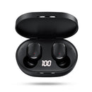 M3 Wireless Bluetooth Earphone TWS Digital Display Bluetooth Earphone 5.0 Sports Wireless Stereo Earphone(Black )
