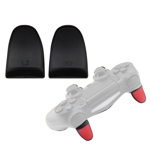 2 Pairs Gamepad Extended Buttons L2R2 Buttons Suitable For PS4(Black)