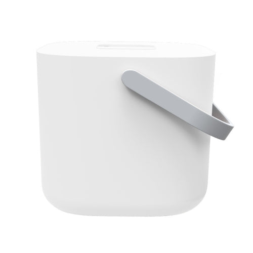 Mini Portable Large Capacity Desktop Washing Machine Super Shock Wave Bubble Storage Turbine Washer(Grey)