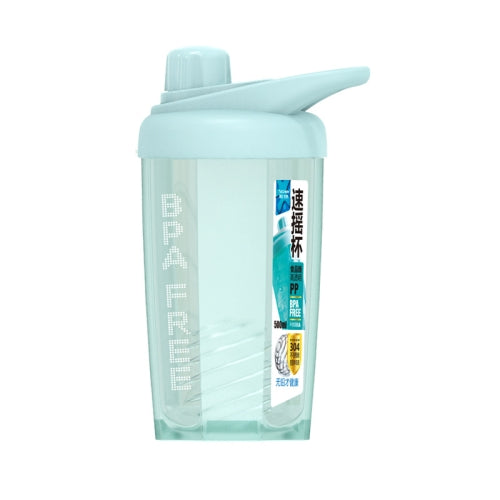 TC-1801 Milkshake Cup Plastic Fitness Sports Water Cup Shaking Cup, Colour: Green