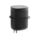 Network Cable Port Upgrade Metal Speaker Wall Mount Bracket For SONOS One SL / PLAY:1(Black)