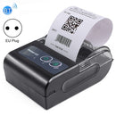 58HB6 Portable Bluetooth Thermal Printer Label Takeaway Receipt Machine, Supports Multi-Language & Symbol/Picture Printing, Model: EU Plug (Spanish )