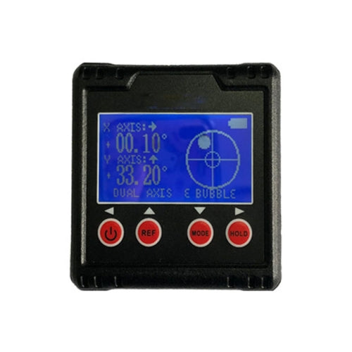 DL137 Mini Digital Display Level Magnetic Multi-Function Electronic Inclinometer(Black)