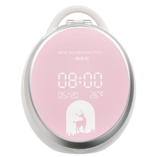 Desktop Cosmetic Storage Box With LED Light With Mirror, Colour: Pink (Ultimate Version)