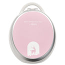 Desktop Cosmetic Storage Box With LED Light With Mirror, Colour: Pink (Deluxe Edition)