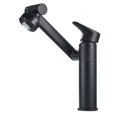 Universal Swivel Faucet Bathroom Hot & Cold Dual-Out Mode Faucet, Specification: Short HT-90560