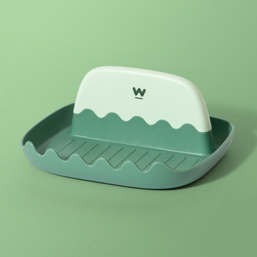 4 PCS Pot Lid Rack Kitchen Countertop Finishing Storage Bracket Spatula Soup Spoon Chopsticks Rack(Green)