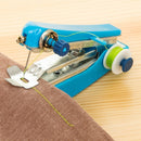 4 PCS Portable Mini Small Handheld Sewing Machine Household Multifunctional Pocket Manual Micro Tailoring Machine, Random Color Delivery