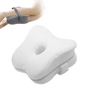 Memory Foam Pregnant Woman Leg Pads Adult Knee Beauty Leg Memory Pillow(Pure White Jacquard)