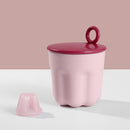 4 PCS Facial Cleanser Foamer Portable Foamer Foam Bubble Cup(Red)