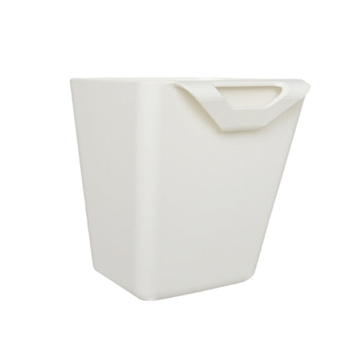 7 PCS Portable Hanging Bucket Kitchen Tableware Sundries Storage Plastic Box A Style(White)