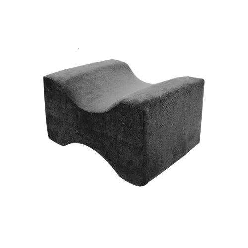 Memory Foam Leg Pillow Knee Napping Pillow Pregnant Women Sleep Cushion(Black)
