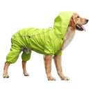 Medium & Large Dog Raincoats Pet Four-Legged Cloak Raincoat, Size: XXL(Fluorescent Green)
