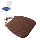 Memory Foam Thicken Stool Cushion Sofa Window Sill Bay Window Seat Cushion, Colour: Dot Bandage (Mocha)