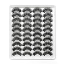 20 Pairs Of Thick False Eyelashes Handmade 3D False Eyelashes, Specification: 20-10
