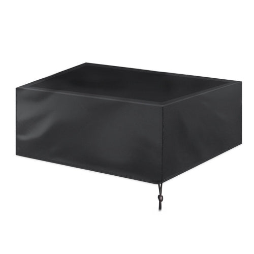 Billiard Table Dust Cover Billiard Protective Cover Water-Repellent Furniture Cover, Size: 260x135x82cm(Black)