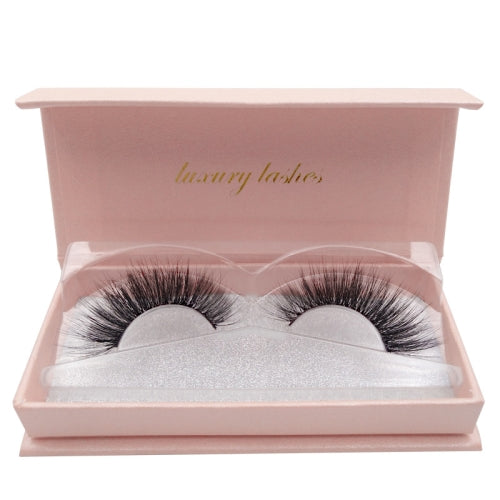 1 Pair Set 3D Mink Eyelashes Natural Thick False Eyelashes(