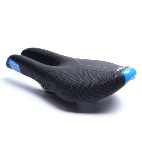 STARBK Mountain Bike Saddle Seat Cushion Road Bike Bicycle Seat(Black Blue)