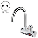 Kitchen Instant Electric Hot Water Faucet Hot & Cold Water Heater EU Plug Specification: Lamp Display Side Water Inlet