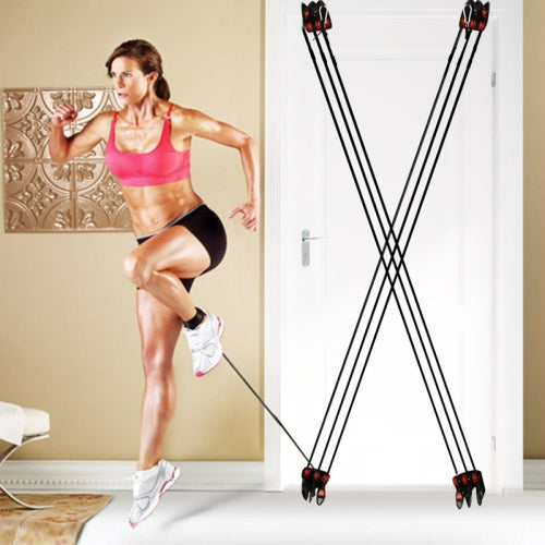 Tension Belt Home Men And Women Fitness Door Pull Device X Type Multifunctional Sports Elastic Resistance Rope