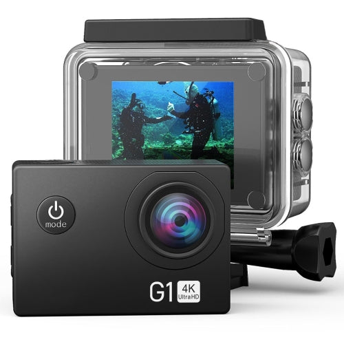 G1 4K 16 Million Pixel Sports Camera With Waterproof Case WiFi Remote Control DV Camera 2.0 Inch 170 A+ Wide Angle