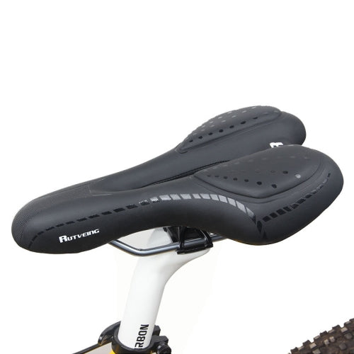 LIETU 919B Bicycle Saddle Outdoor Mountain Bike Thickened Riding Cushion(Black)