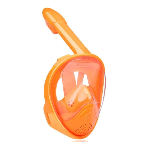 Children Snorkeling Mask Diving Full Dry Anti-Fog Mask, Size: XS(Orange)