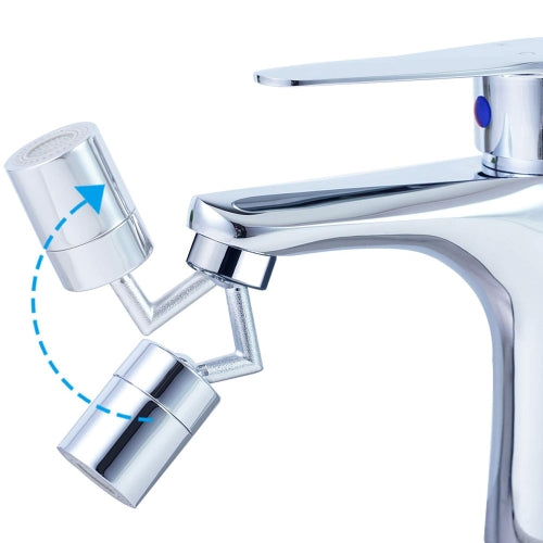 720-Degree Universal Rotating Faucet Anti-Splash Spout Filter Dual-Function Faucet, Specification: Two Sections