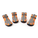 HCPET A1703 Pet Non-Slip Wear-Resistant Shoes Puppy Feet Cover, Size: Number 2(Breathable Orange)