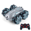 CQ-603 Remote Control Dump Truck Drifting Double-Sided Driving Stunt High-Speed Climbing Off-Road Vehicle(Blue)