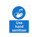 10 PCS PVC Sticker Hand Washing Sign Sticker