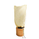 2 PCS Winter Plant Freeze Protection Cover Non-Woven Anti-Bacterial Tree Cover, Size: 80x120cm shrink buckle(Beige)