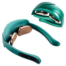 D35 Mini Folding Neck Protector Smart Pulse Neck Massager(Dark Green)