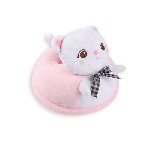 YJ-Z9 Foot Warmer Massage Heating Sleeping Pad Cover Winter Office Warm Foot Cover Insole, CN Plug, Colour: Cute Cat Plug-in