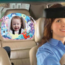 Baby Car Seat Reverse Car Rearview Mirror Pendant Plush Toy, Color:Ocean Mirror