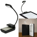 0.5W Portable Flexible Mini Clip Reading Lamp(Black)